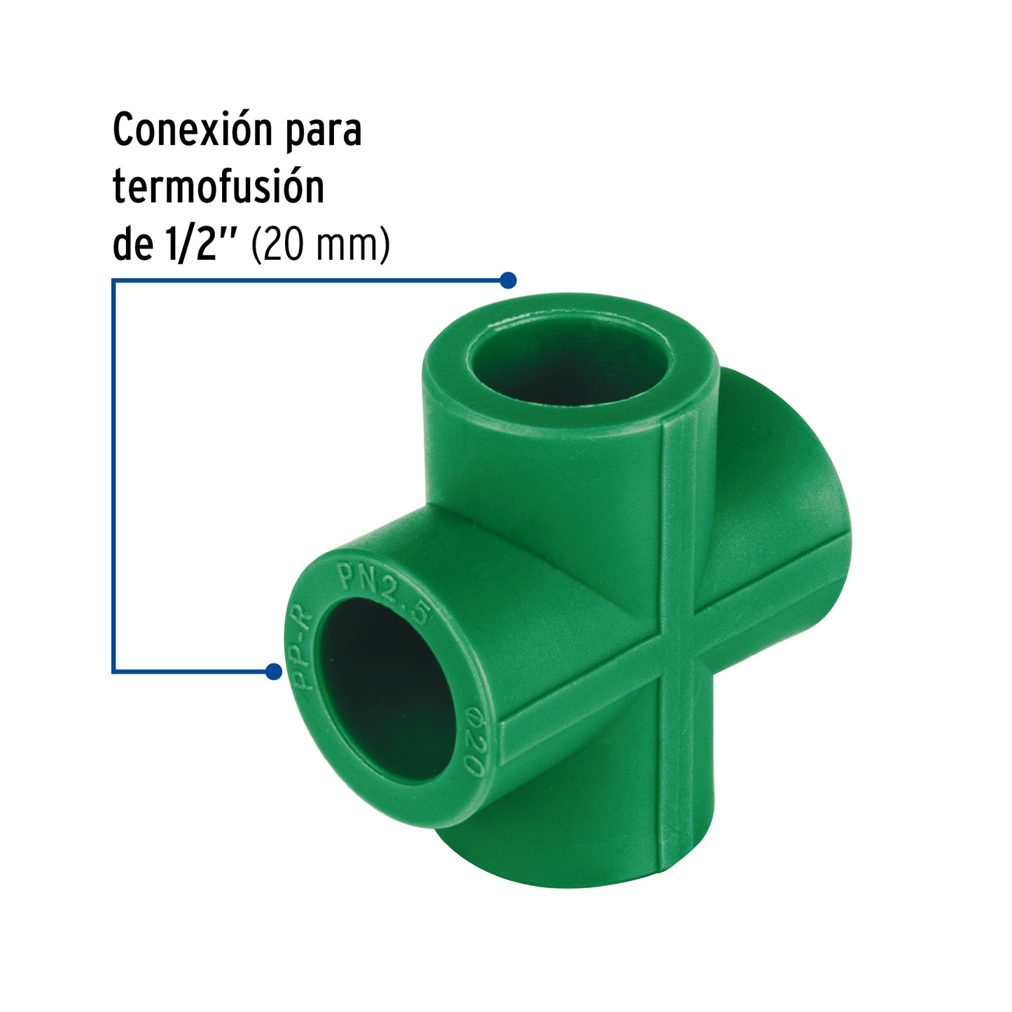Cruz PPR,  1/2', Foset