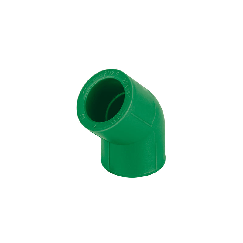Codo 45° de PPR, 3/4", 25mm