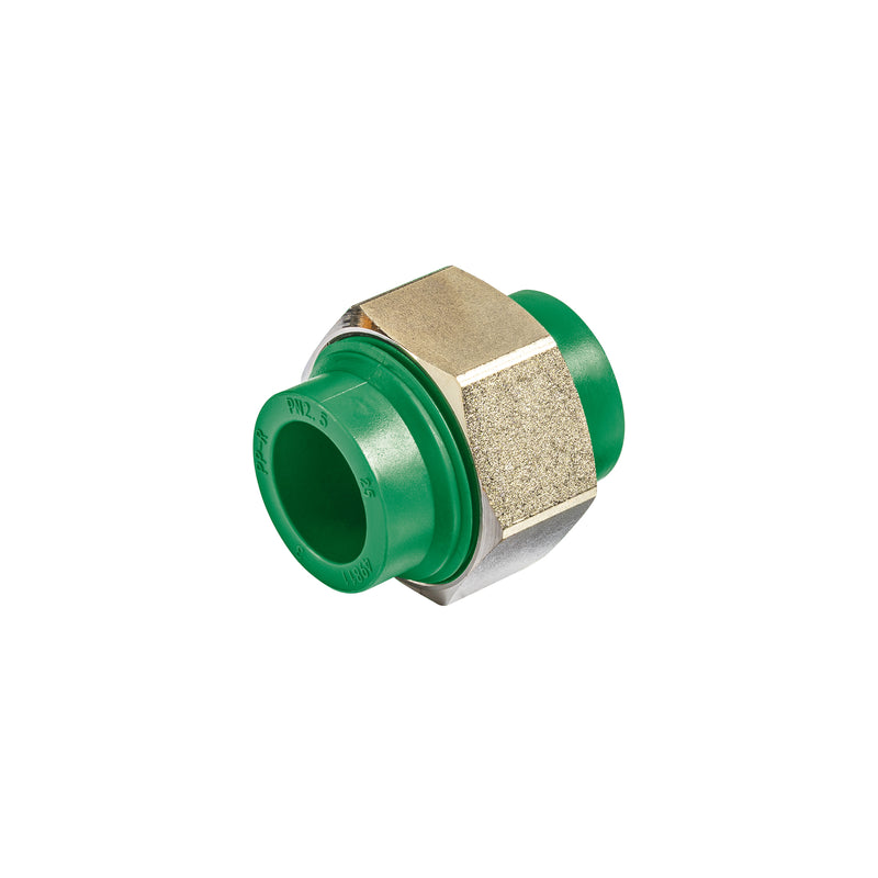 Tuerca unión de PPR, 3/4"x3/4", 25x25mm