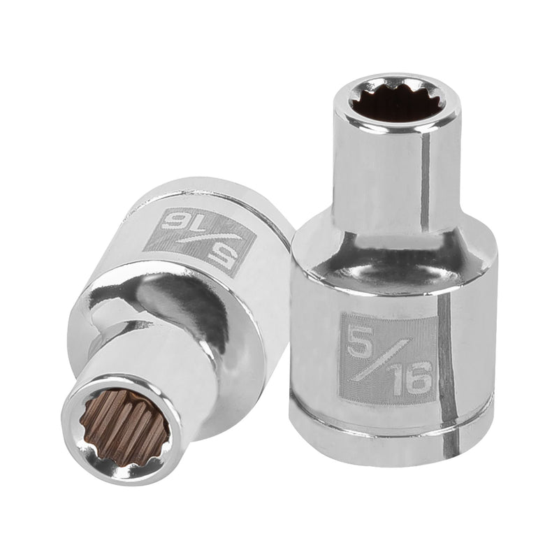 Dado de 12 puntas, cuadro 1/2" de 5/16"