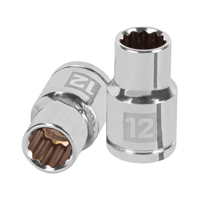 Dado de 12 puntas, cuadro 1/2" de 12mm