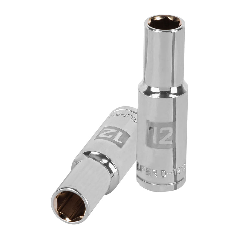 Dado de 6 puntas, cuadro 1/2" de 12mm..