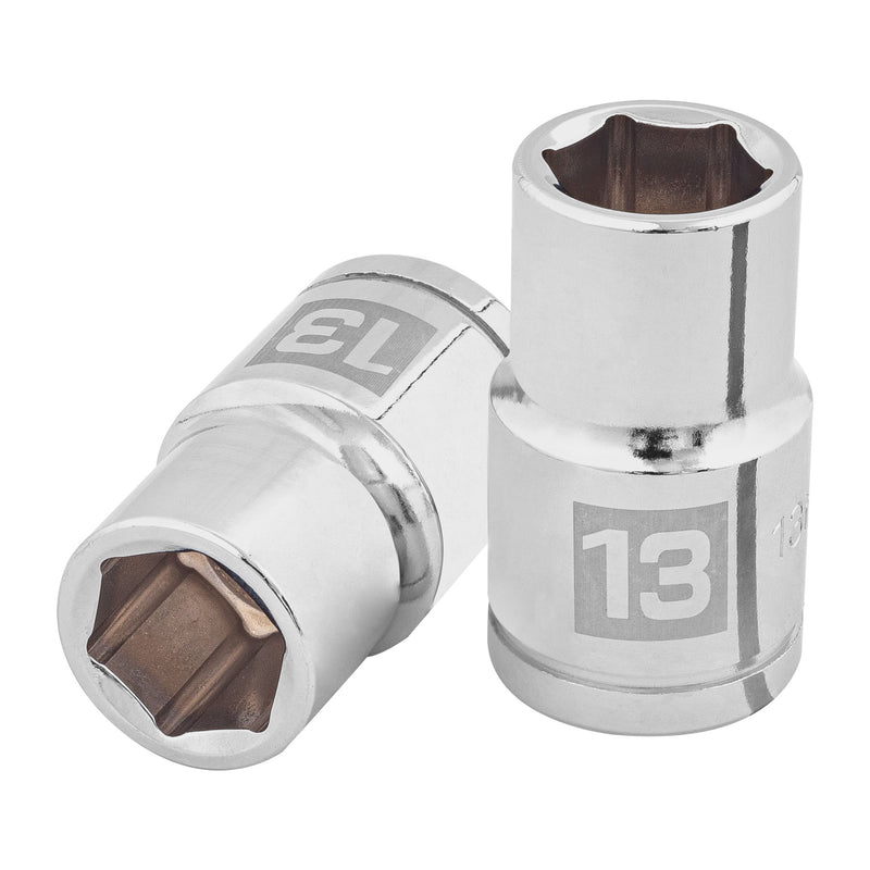 Dado de 6 puntas, cuadro 1/2" de 13mm