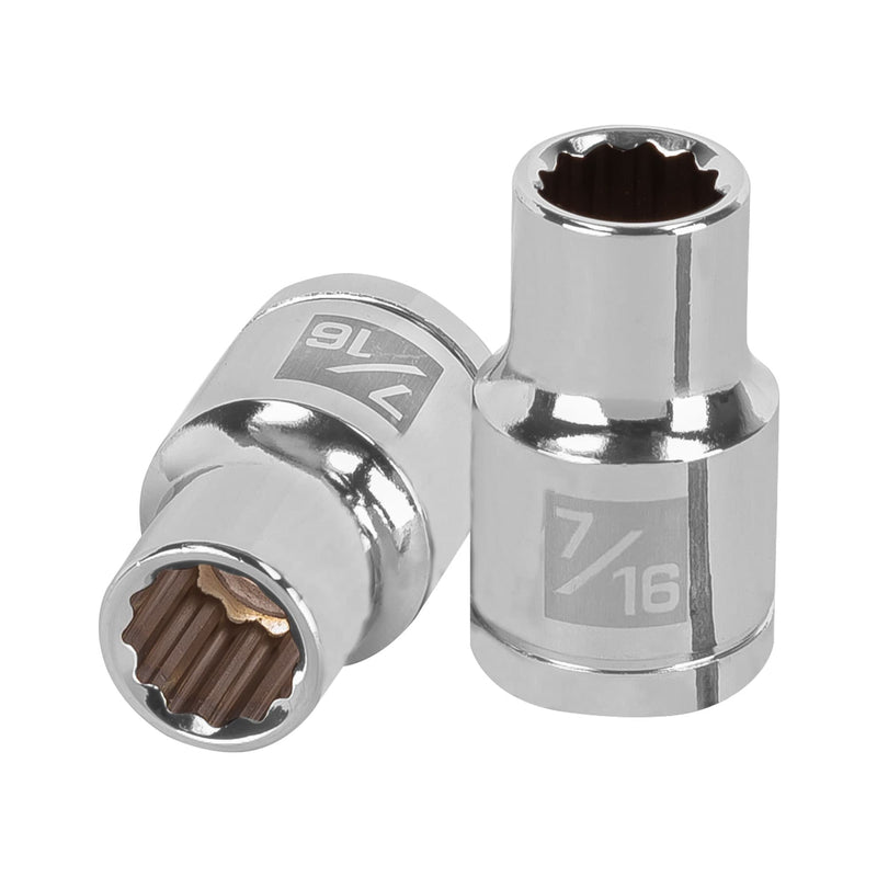 Dado de 12 puntas, cuadro 1/2" de 7/16"