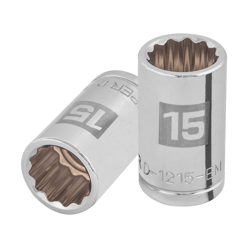 Dado de 12 puntas, cuadro 1/2" de 15mm