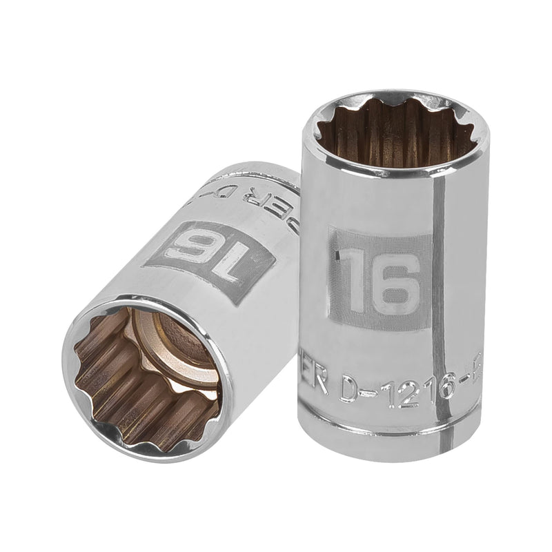 Dado de 12 puntas, cuadro 1/2" de 16mm