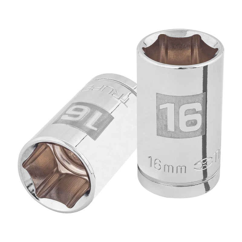 Dado de 6 puntas, cuadro 1/2" de 16mm