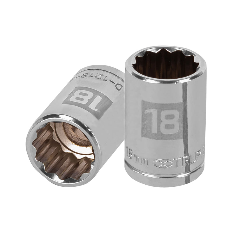 Dado de 12 puntas, cuadro 1/2" de 18mm