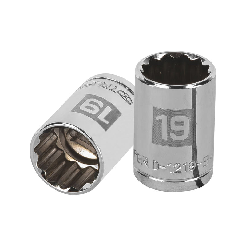 Dado de 12 puntas, cuadro 1/2" de 19mm