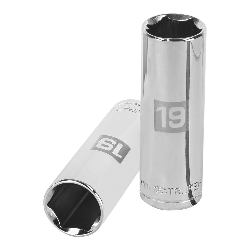 Dado de 6 puntas, cuadro 1/2" de 19mm..