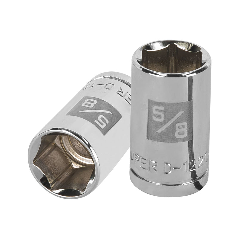 Dado de 6 puntas, cuadro 1/2" de 5/8"