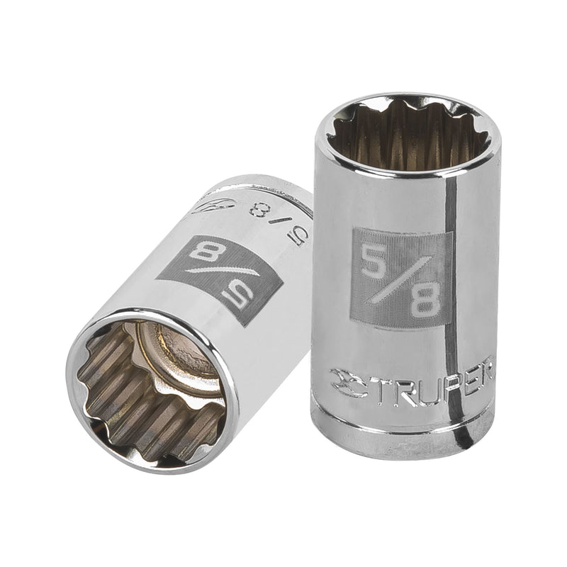 Dado de 12 puntas, cuadro 1/2" de 5/8"