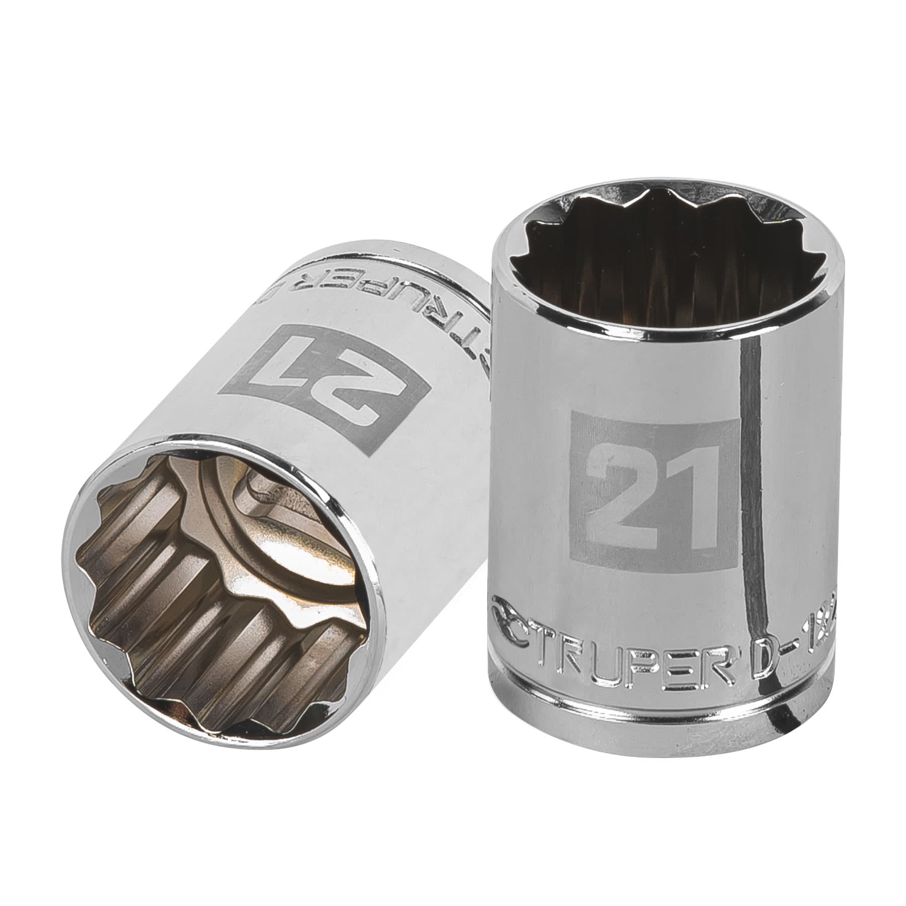 Dado de 12 puntas, cuadro 1/2" de 21mm