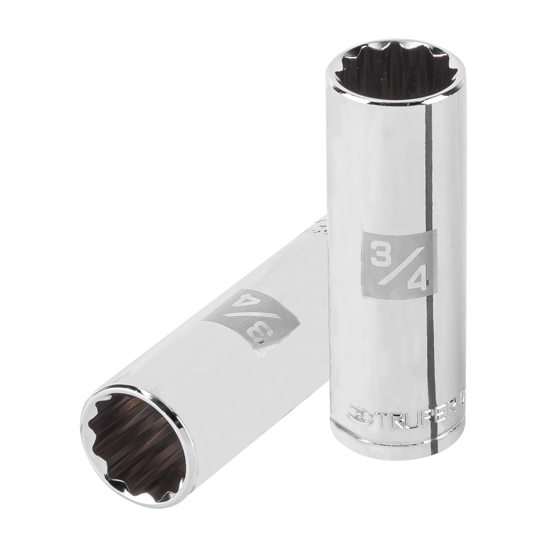 Dado de 12 puntas, largo, cuadro 1/2" de 3/4"