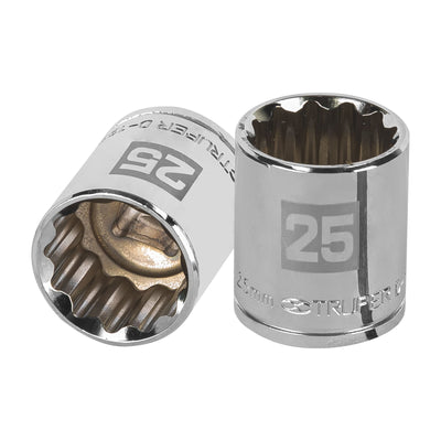 Dado de 12 puntas, cuadro 1/2" de 25mm