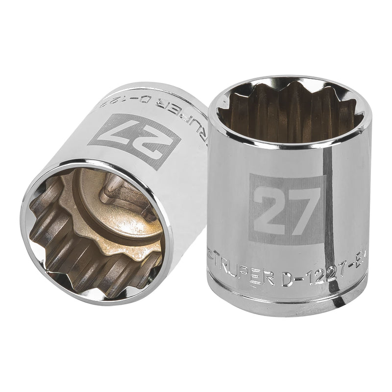 Dado de 12 puntas, cuadro 1/2" de 27mm