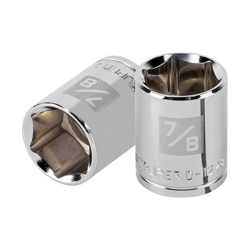 Dado de 6 puntas, cuadro 1/2" de 7/8"