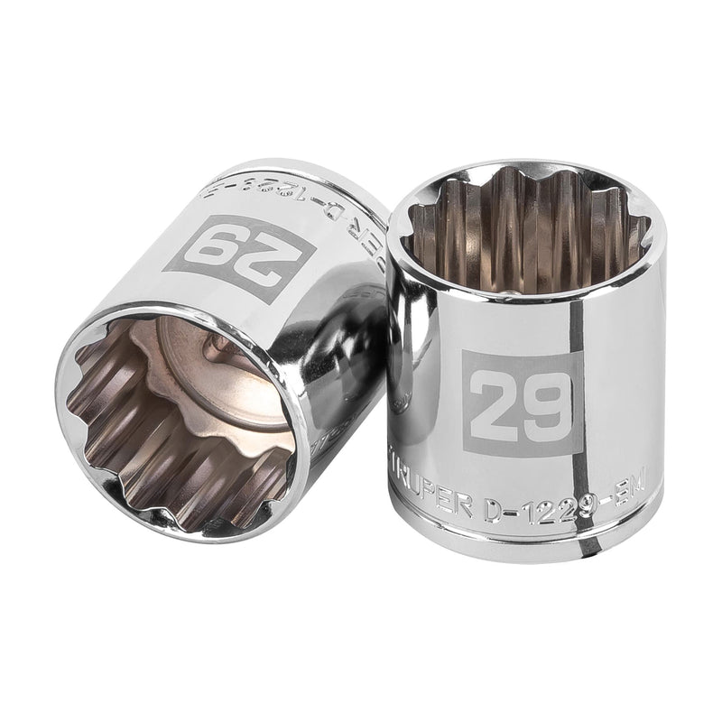 Dado de 12 puntas, cuadro 1/2" de 29mm