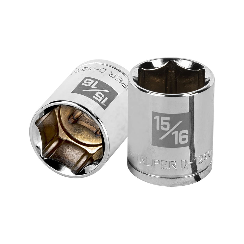 Dado de 6 puntas, cuadro 1/2" de 15/16"