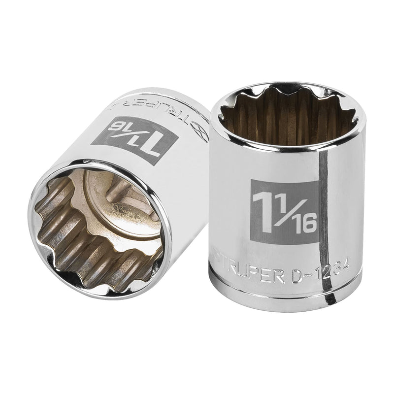 Dado de 12 puntas, cuadro 1/2" de 1-1/16"
