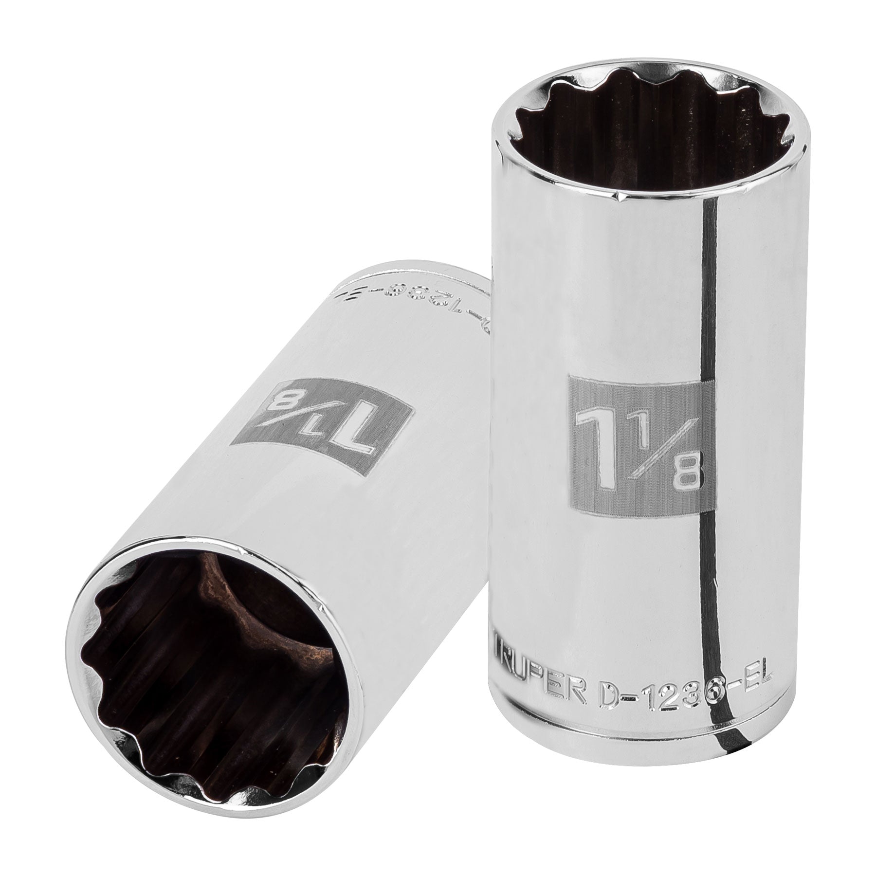 Dado de 12 puntas, largo, cuadro 1/2" de 1-1/8"