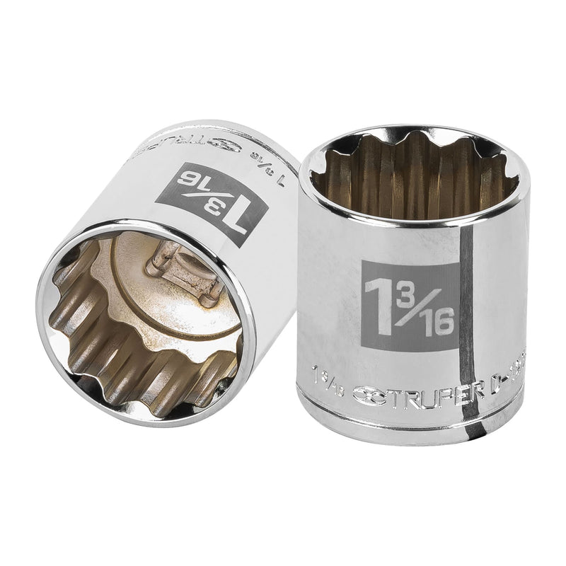 Dado de 12 puntas, cuadro 1/2" de 1-3/16"