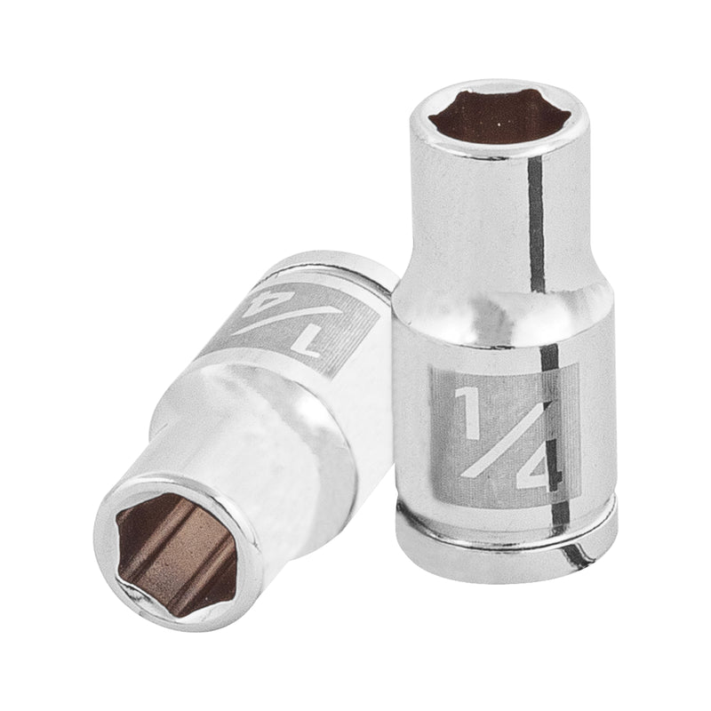 Dado de 6 puntas, cuadro 1/4" de 1/4"