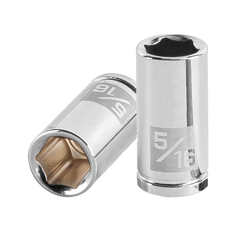 Dado de 6 puntas, cuadro 1/4" de 5/16"