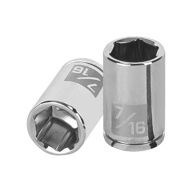 Dado de 6 puntas, cuadro 1/4" de 7/16"