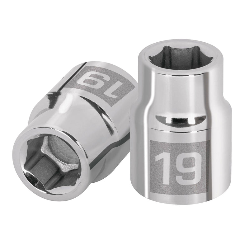 Dado de 6 puntas, cuadro 3/4" de 19mm