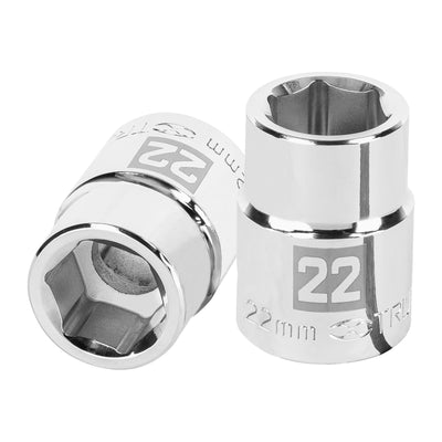 Dado de 6 puntas, cuadro 3/4" de 22mm