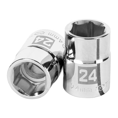 Dado de 6 puntas, cuadro 3/4" de 24mm