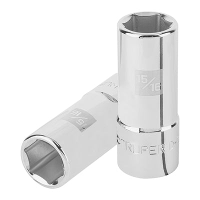 Dado de 6 puntas, largo, cuadro 3/4" de 15/16"