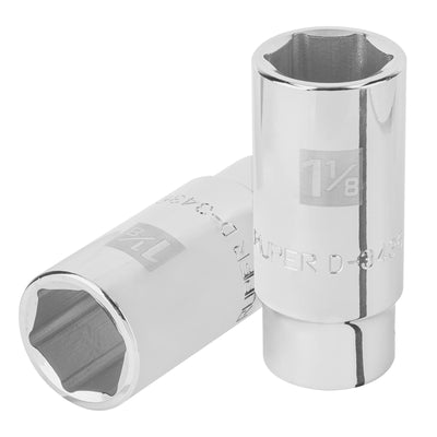 Dado de 6 puntas, largo, cuadro 3/4" de 1-1/8"