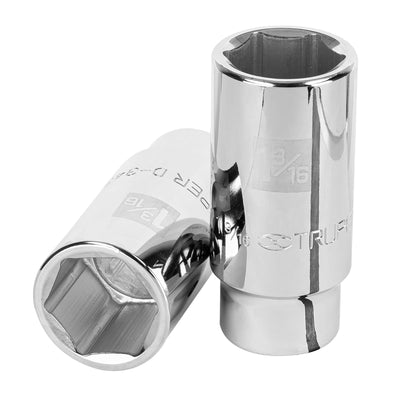 Dado de 6 puntas, largo, cuadro 3/4" de 1-3/16"
