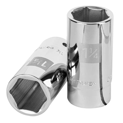 Dado de 6 puntas, largo, cuadro 3/4" de 1-1/4"
