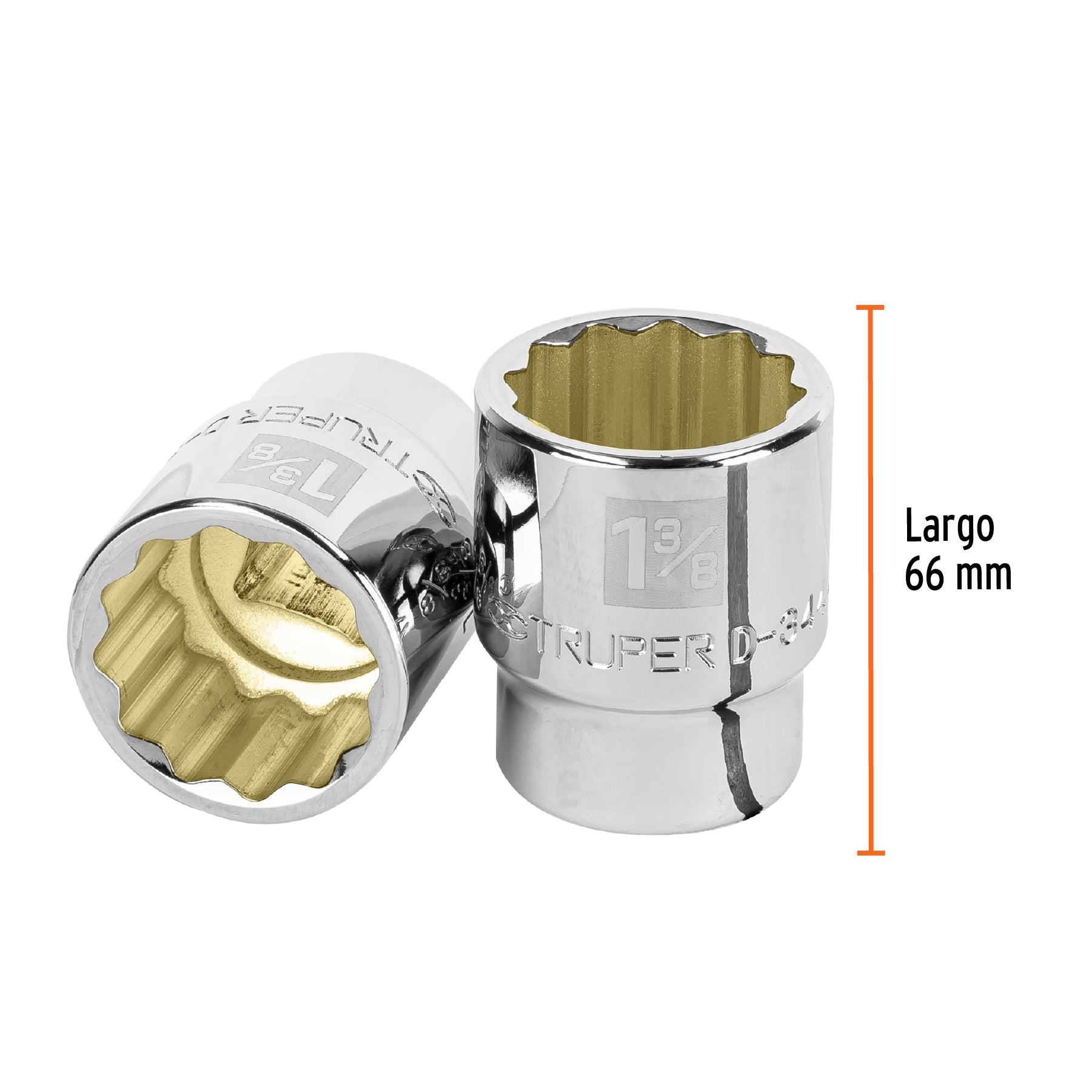 Dado de 12 puntas, cuadro 3/4" de 1-3/8"