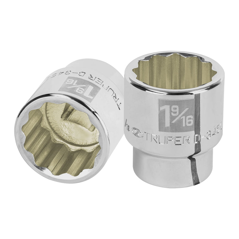 Dado de 12 puntas, cuadro 3/4" de 1-9/16"