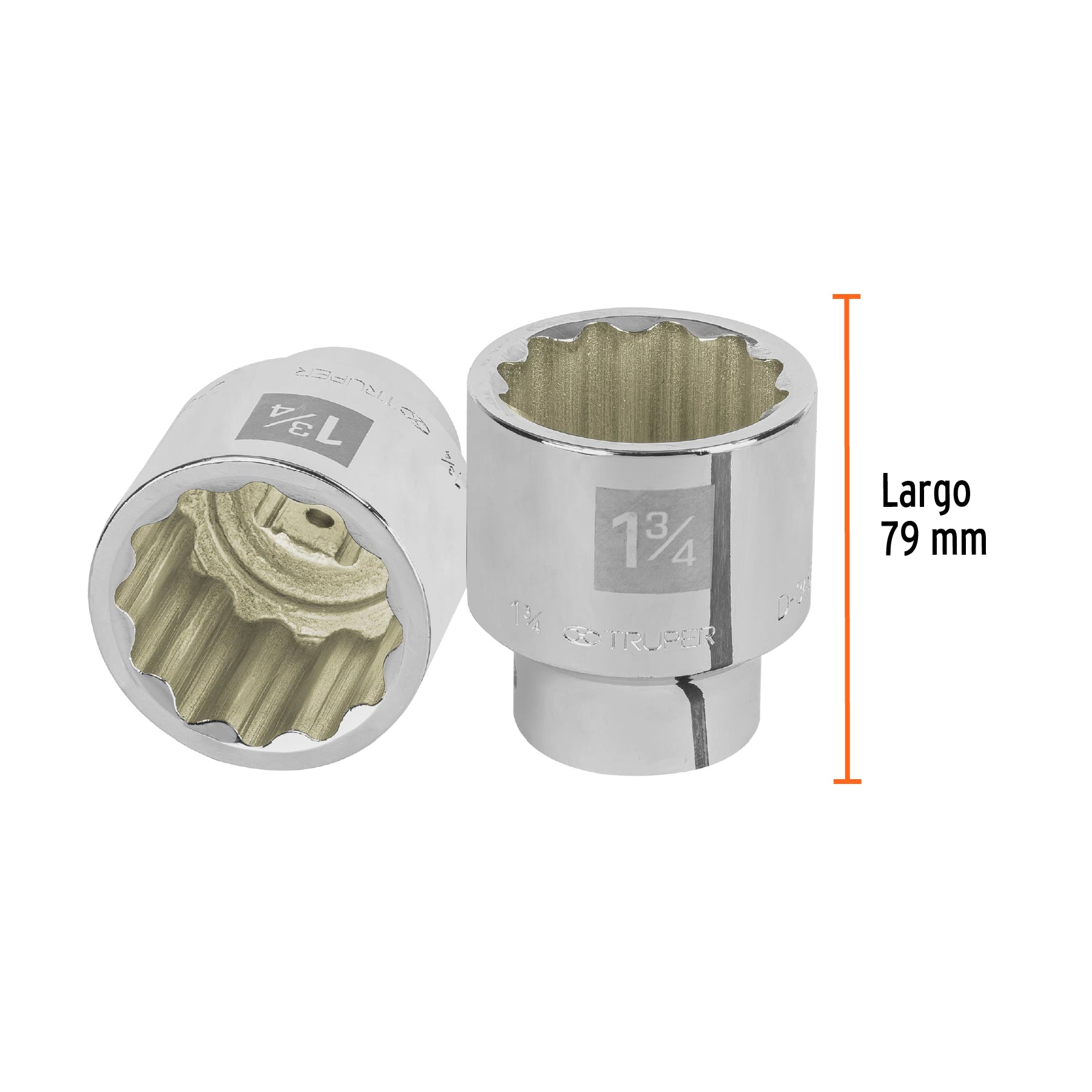 Dado de 12 puntas, cuadro 3/4" de 1-3/4"