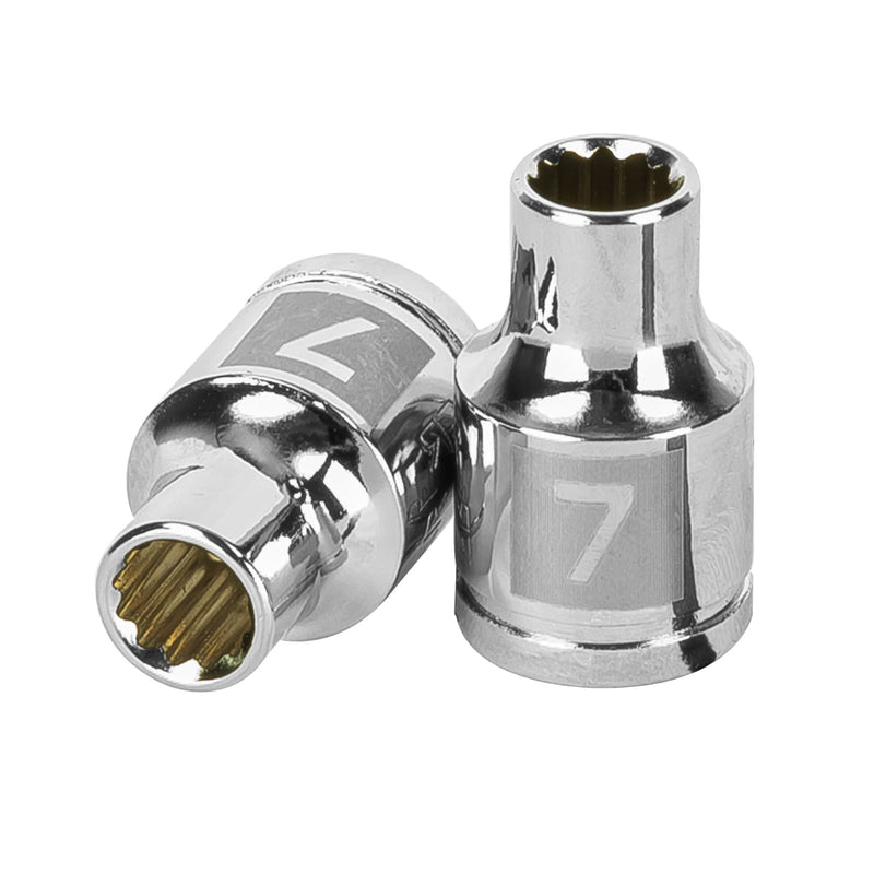Dado de 12 puntas, cuadro 3/8" de 7mm