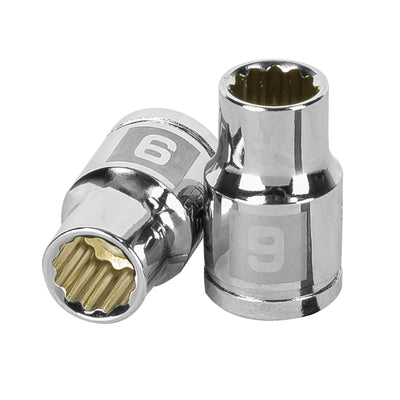Dado de 12 puntas, cuadro 3/8" de 9mm