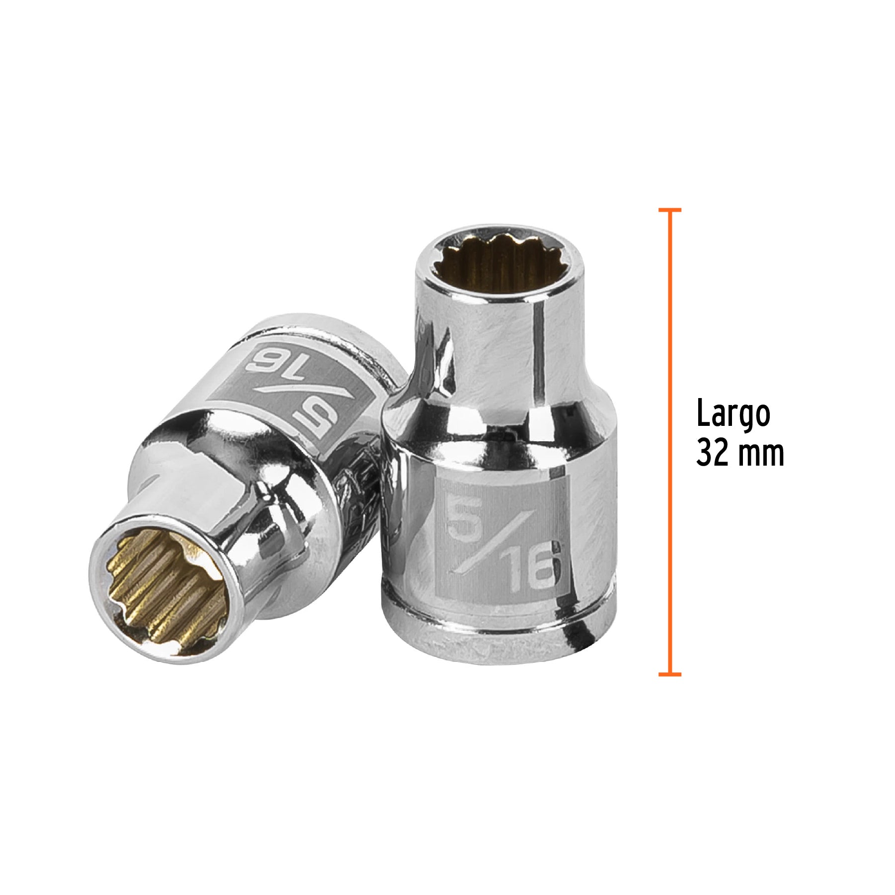 Dado de 12 puntas, cuadro 3/8" de 5/16"