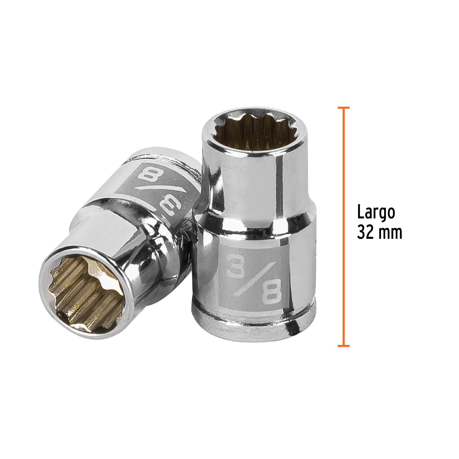 Dado de 12 puntas, cuadro 3/8" de 3/8"