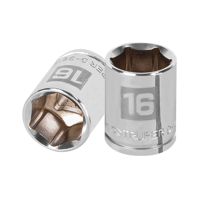 Dado de 6 puntas, cuadro 3/8", de 16mm