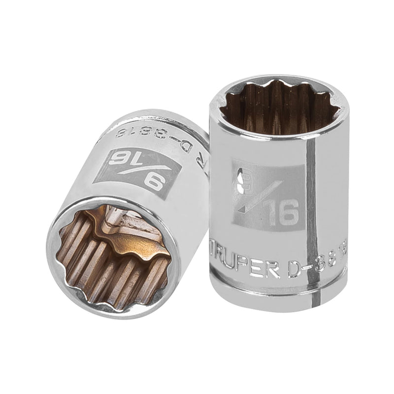 Dado de 12 puntas, cuadro 3/8" de 9/16"