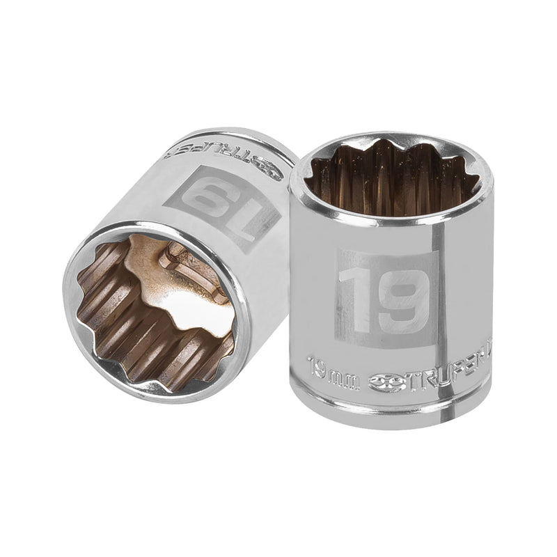 Dado de 12 puntas, cuadro 3/8" de 19mm