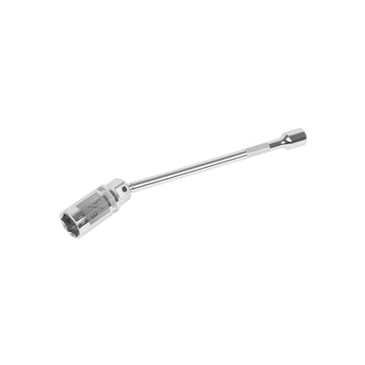 Dado p/bujías 5/8" articulado con extensión 10", cuadro 3/8"