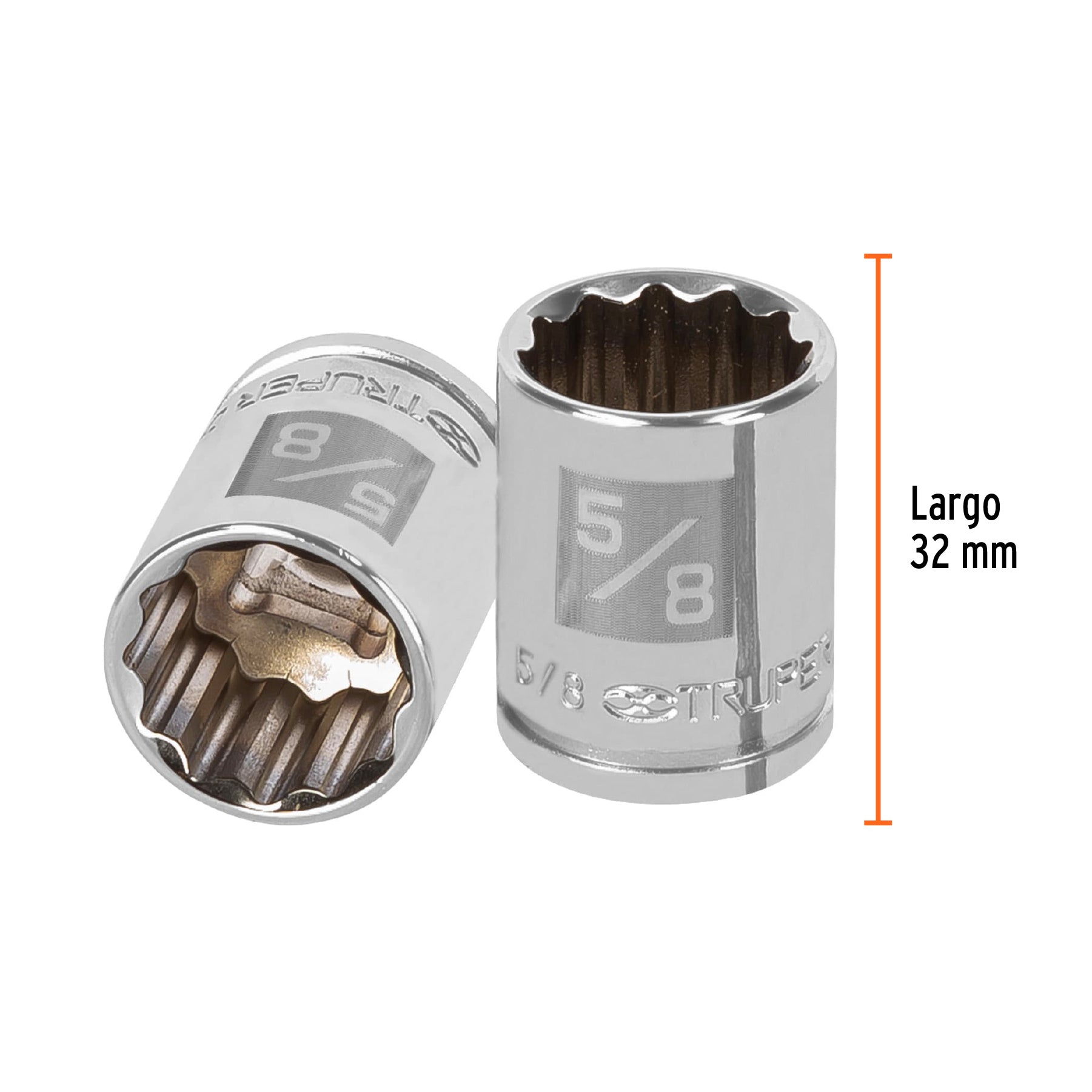 Dado de 12 puntas, cuadro 3/8" de 5/8"