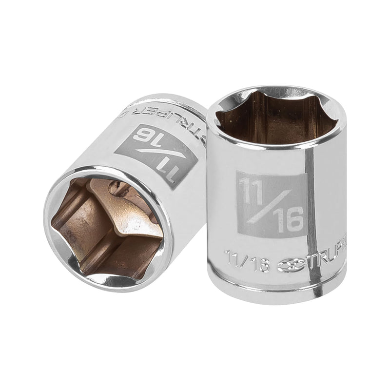 Dado de 6 puntas, cuadro 3/8" de 11/16"