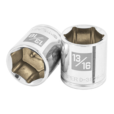 Dado de 6 puntas, cuadro 3/8" de 7/8"